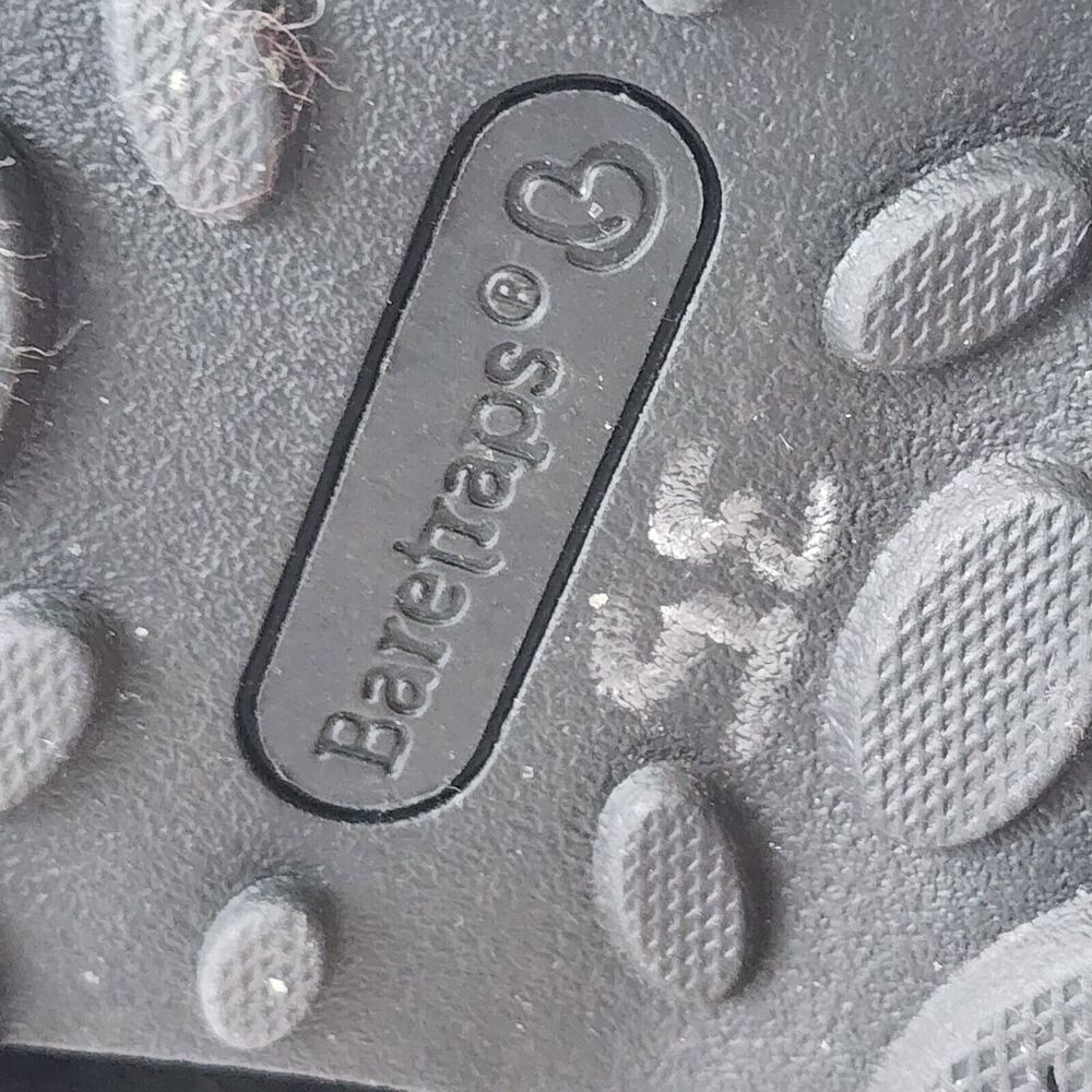 Baretraps Black Womens Sz 10M YALISHA Suede Nylon Faux Fur  Lace Up Snow Boots - Picture 7 of 16